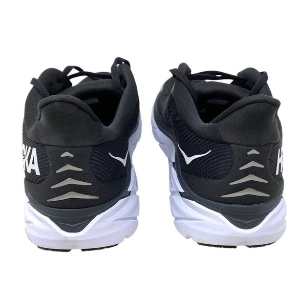 Hoka One One Clifton 8 Men's Size 11D Running Black Lace Up Sneakers Trainers - Picture 7 of 12